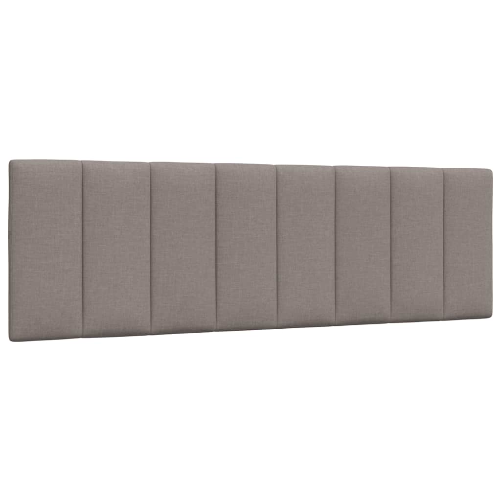 vidaXL Σκελετός Κρεβατιού Χωρίς Στρώμα Hanko Taupe 160x200 εκ. Υφασμάτινο