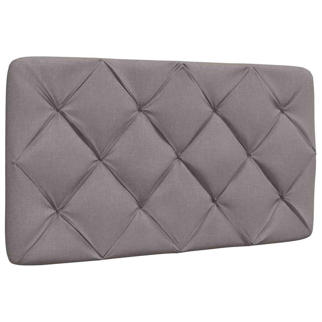 vidaXL Σκελετός Κρεβατιού Χωρίς Στρώμα Taupe 80x200 εκ. Υφασμάτινο