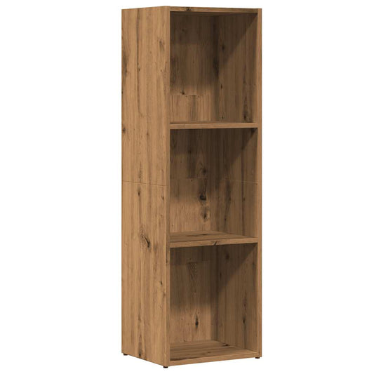 vidaXL Βιβλιοθήκη Artisan Δρυς 36x30x114 εκ. Επεξεργασμένο Ξύλο