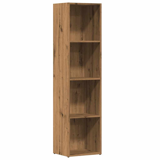 vidaXL Ντουλάπι βιβλίων Artisan Oak 36x30x143 cm Κατασκευασμένο ξύλο