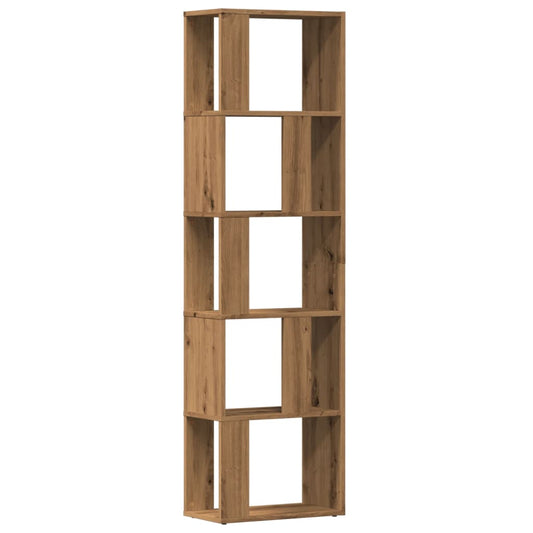 vidaXL Βιβλιοθήκη Artisan Δρυς 45x24x159 εκ. Επεξεργασμένο Ξύλο
