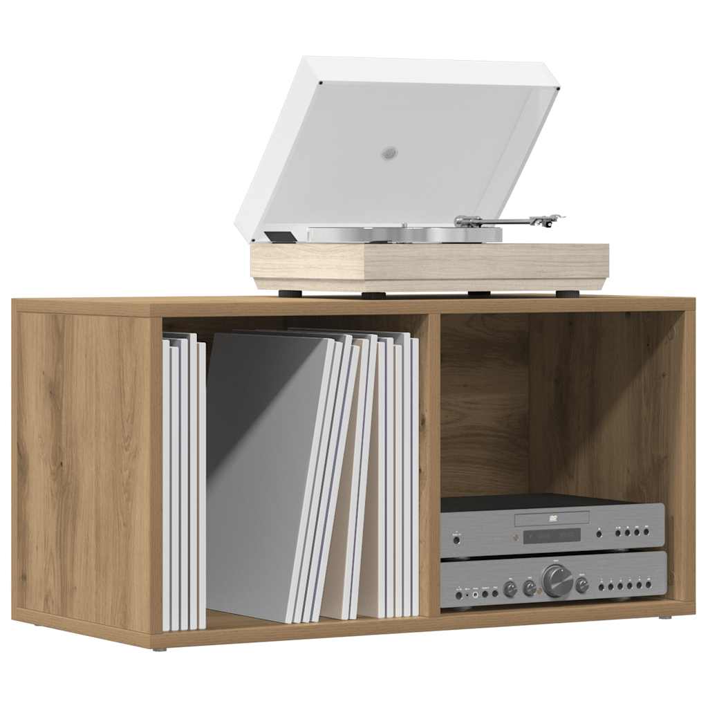 vidaXL LP Κουτί Αποθήκευσης Αρτισιανή Δρυς 69,5x34x36 εκ. Επεξ.Ξύλο