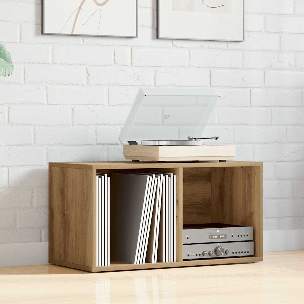 vidaXL LP Κουτί Αποθήκευσης Αρτισιανή Δρυς 69,5x34x36 εκ. Επεξ.Ξύλο