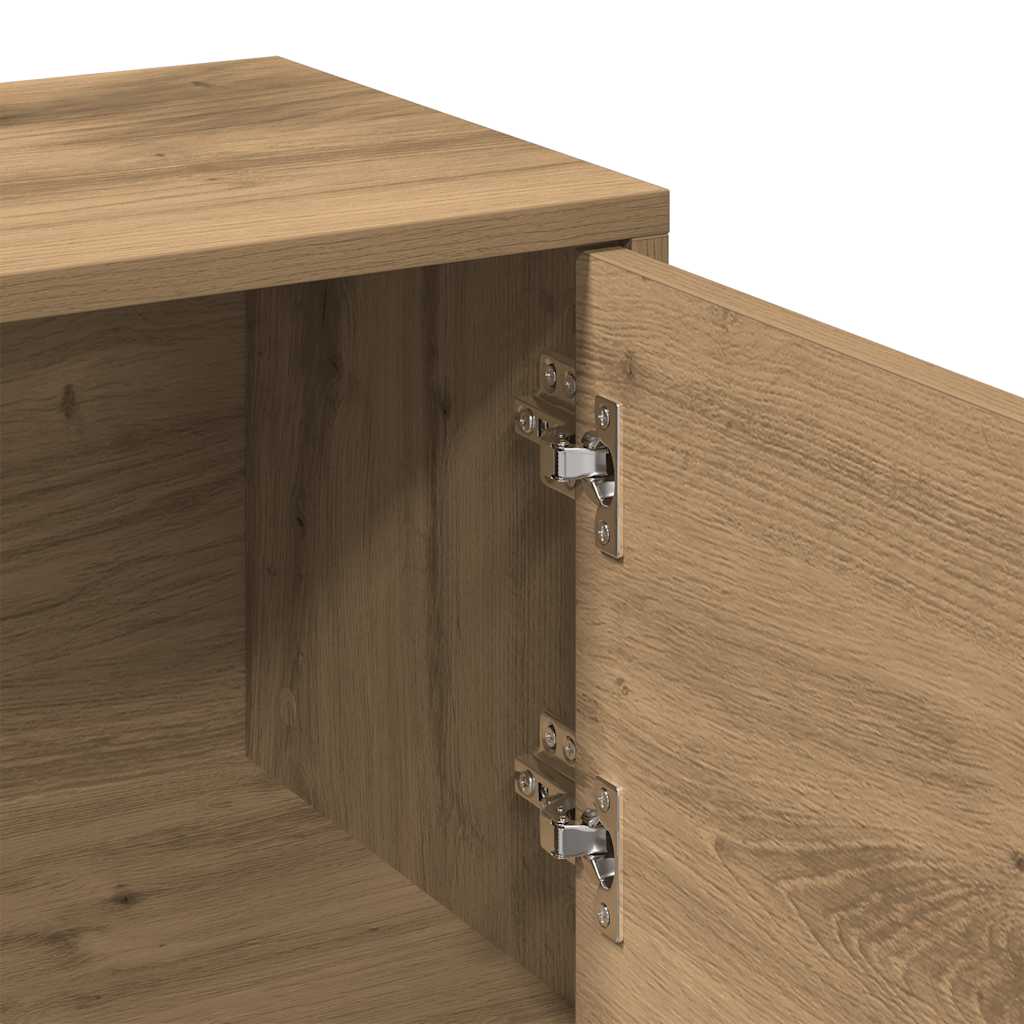 vidaXL Έπιπλο Τηλεόρασης Αρτισιανή Δρυς 102x30x37,5 εκ Επεξ. Ξύλο