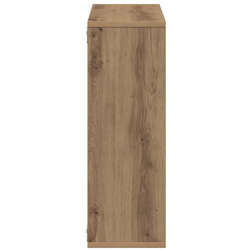 vidaXL Ράφι τοίχου Artisan Oak 104x20x58,5 cm Κατασκευασμένο ξύλο