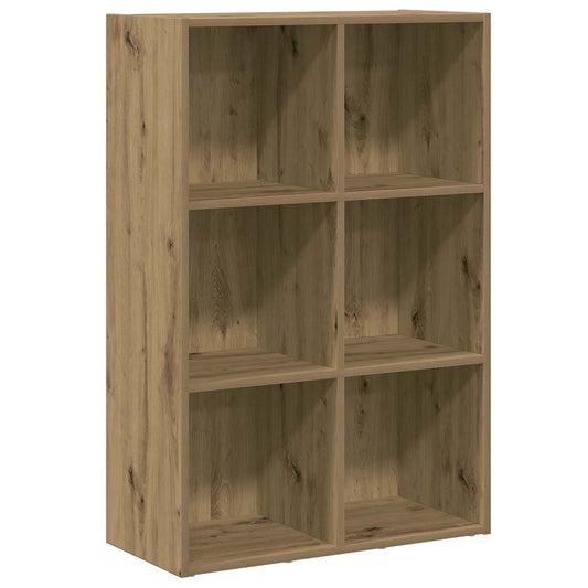 vidaXL Ντουλάπι βιβλίου/Σιδερένιο ντουλάπι Artisan Oak 66x30x98 cm