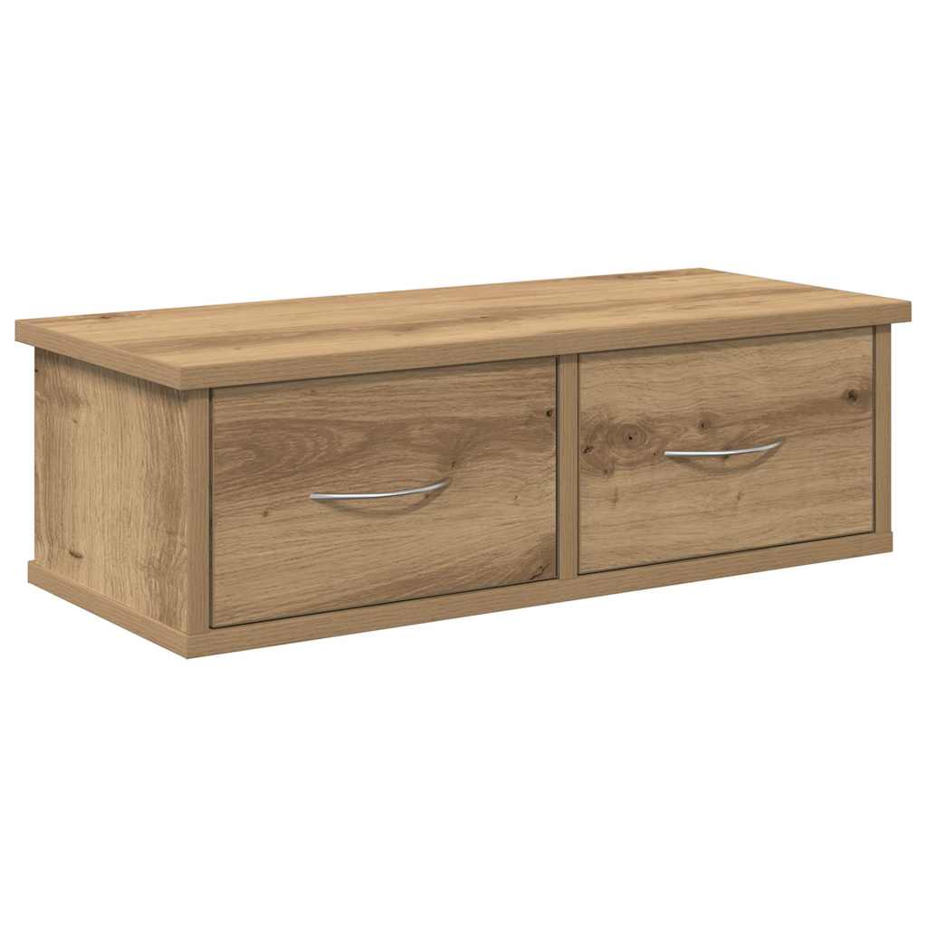 vidaXL Ντουλάπι τοίχου Artisan Oak 60x26x18,5 cm Κατασκευασμένο ξύλο
