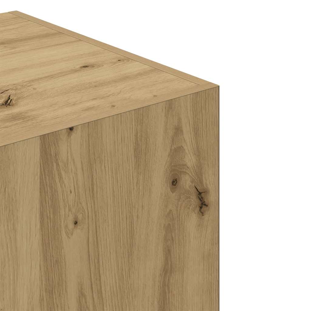 vidaXL Ντουλάπα Τεχνίτης Δρυς 90x52x200 εκ Επεξεργασμένο Ξύλο