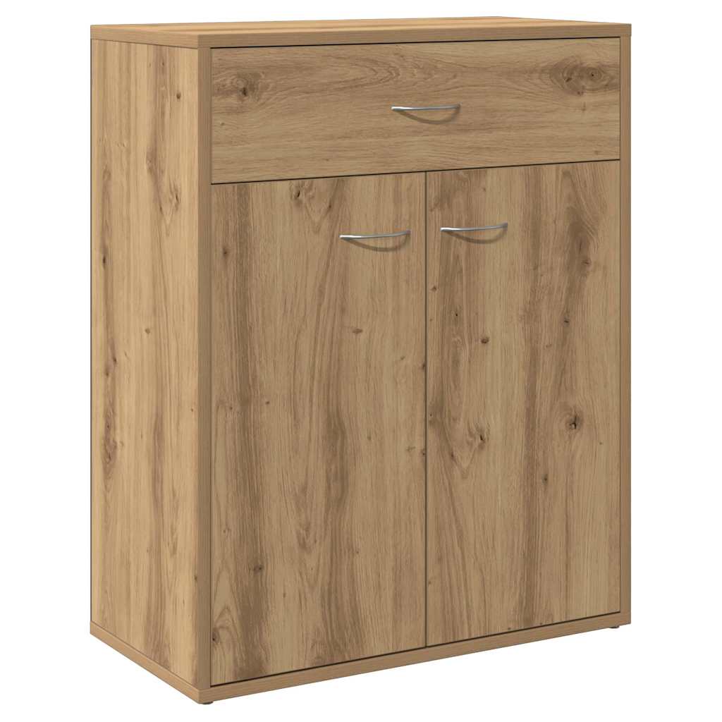 vidaXL Sideboard Artisan Oak 60x30x75 cm Κατασκευασμένο ξύλο
