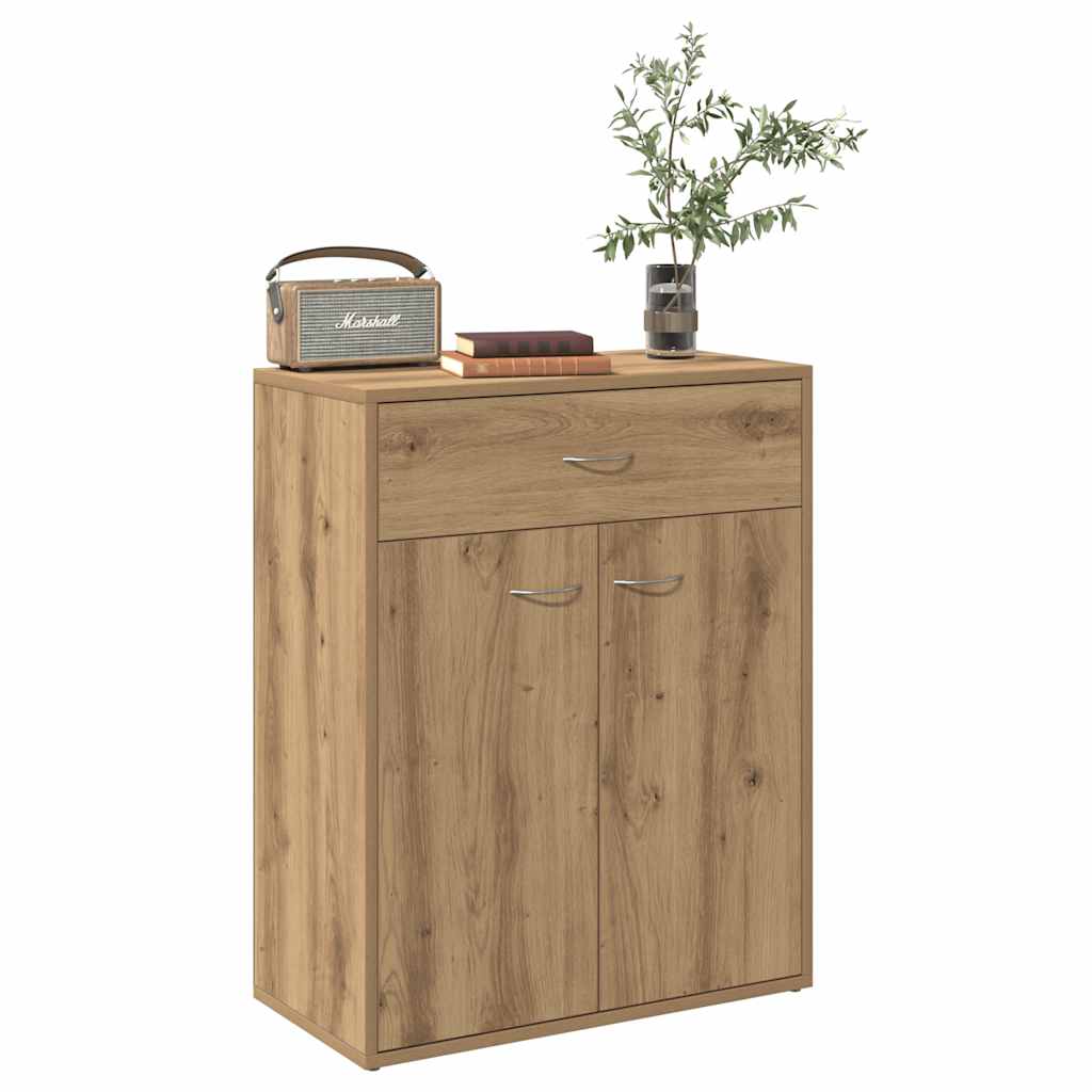 vidaXL Sideboard Artisan Oak 60x30x75 cm Κατασκευασμένο ξύλο