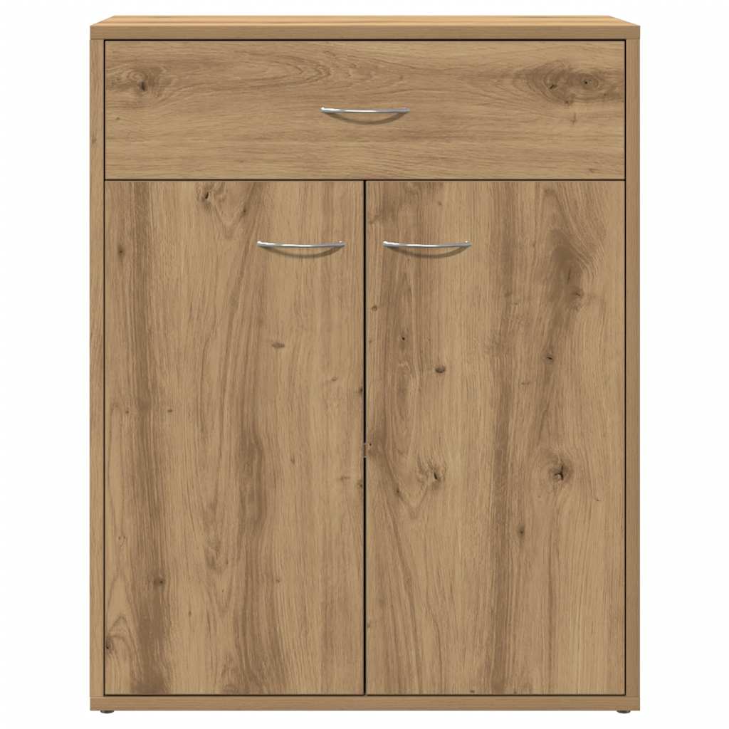 vidaXL Sideboard Artisan Oak 60x30x75 cm Κατασκευασμένο ξύλο