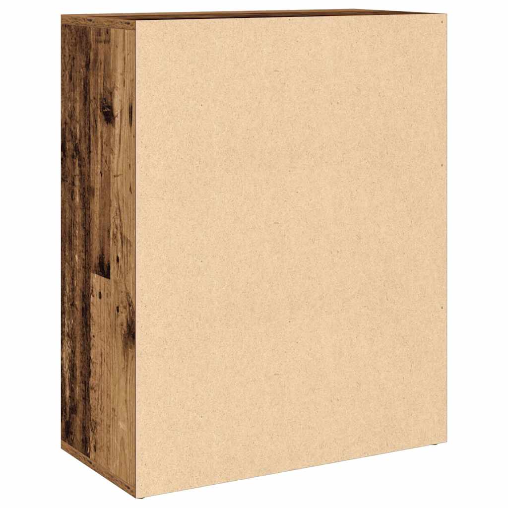 vidaXL Sideboard Παλιό ξύλο 60x30x75 cm Ξύλο μηχανής