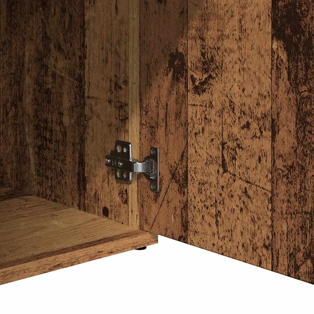 vidaXL Μπουφές Όψη Παλαιού Ξύλου 91x29,5x75 εκ. Επεξεργασμένο Ξύλο