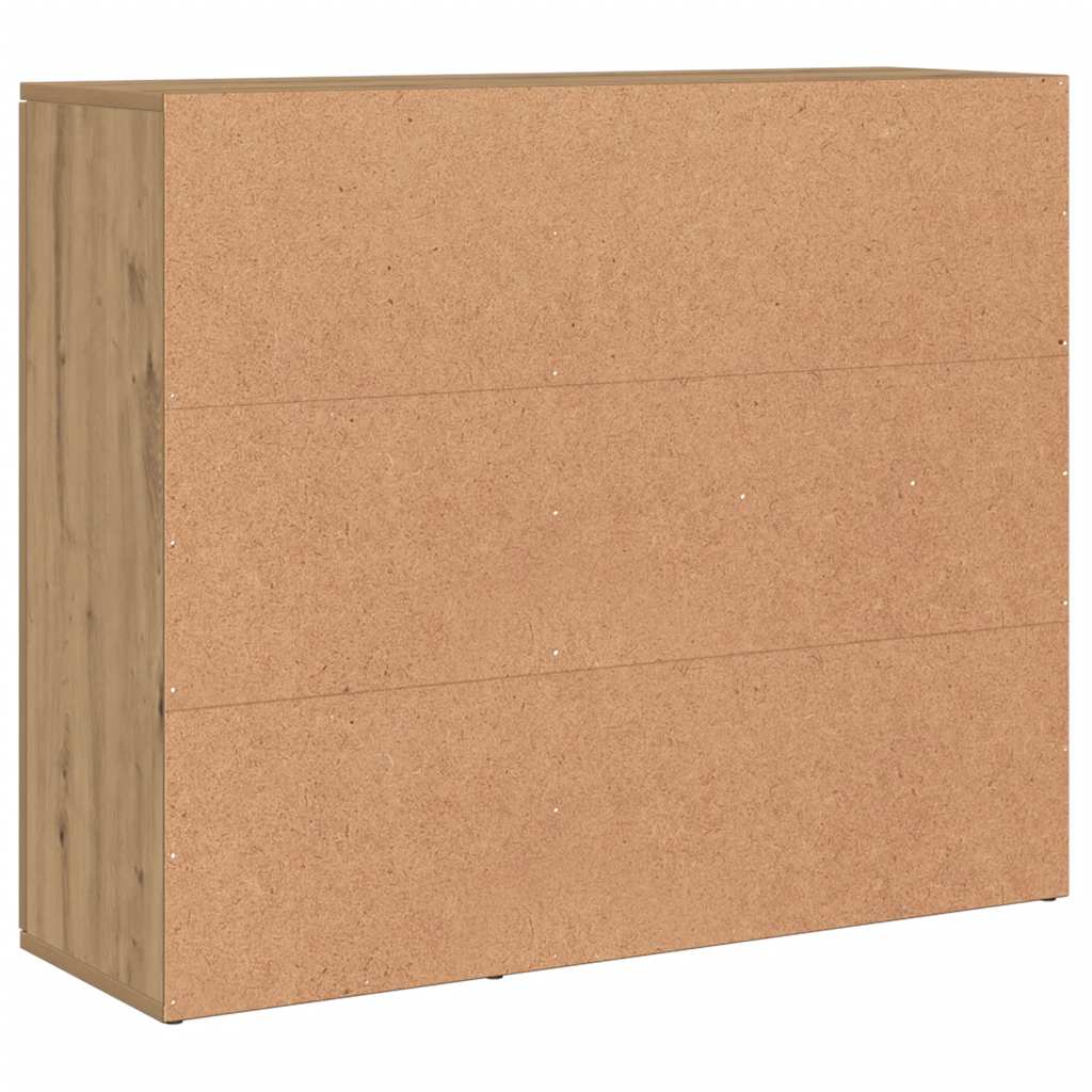 vidaXL Ντουλάπι Αρτισιανή Δρυς 91x29,5x75 εκ. από Επεξεργασμένο Ξύλο