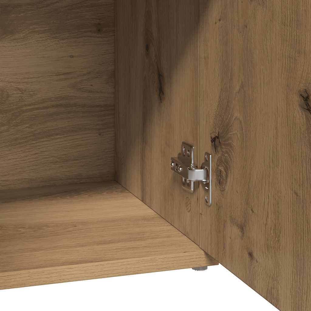 vidaXL Ντουλάπι Αρτισιανή Δρυς 91x29,5x75 εκ. από Επεξεργασμένο Ξύλο