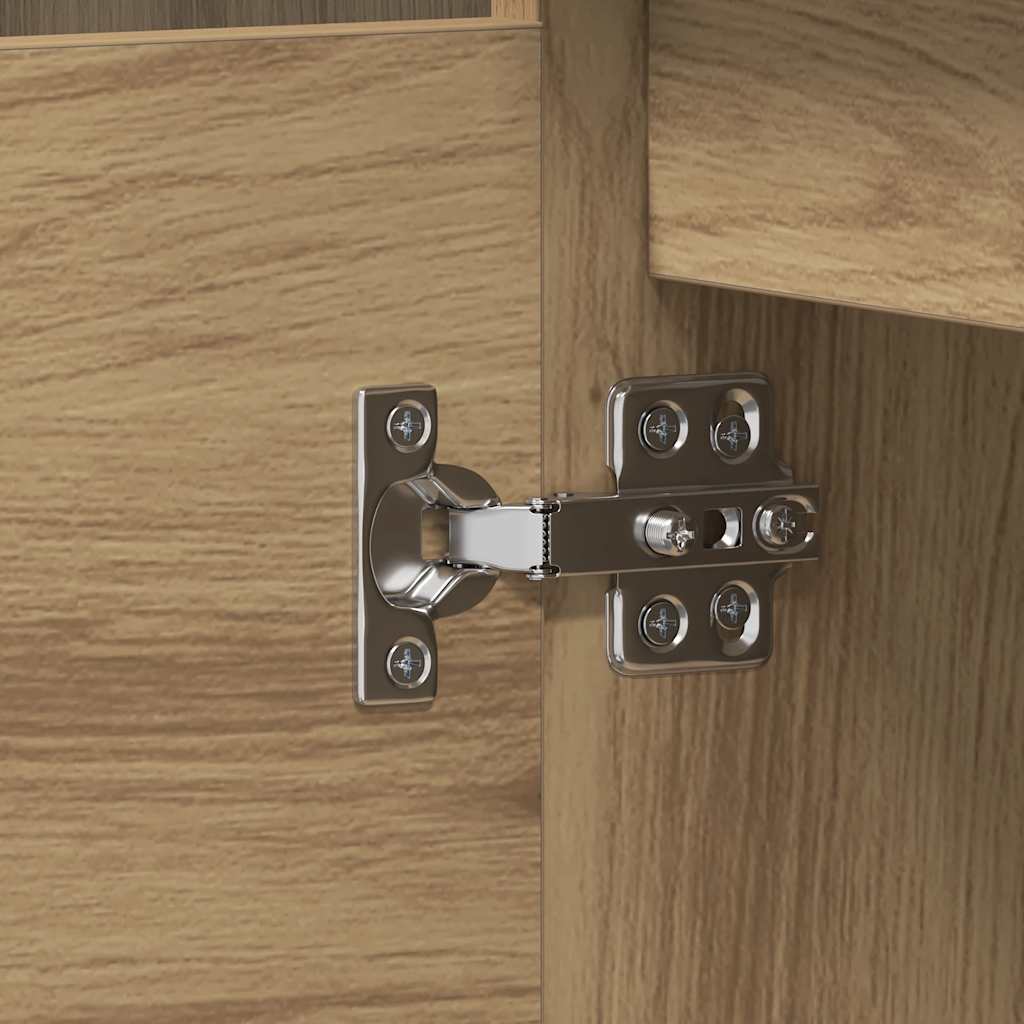 vidaXL Γωνιακό γραφείο Artisan Oak 145x100x76 cm Κατασκευασμένο ξύλο