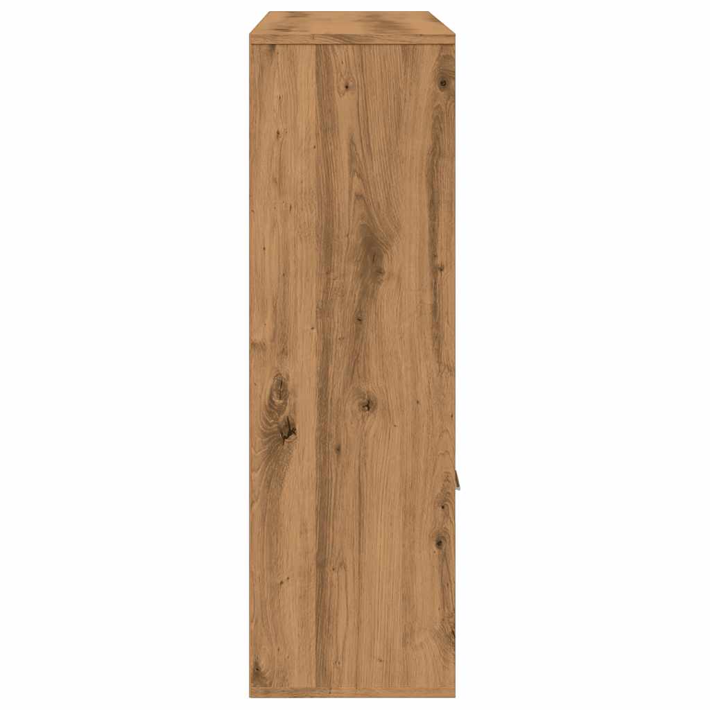 vidaXL Βιβλιοθήκη Artisan Δρυς 98x29x97,5 εκ. Επεξεργασμένο Ξύλο