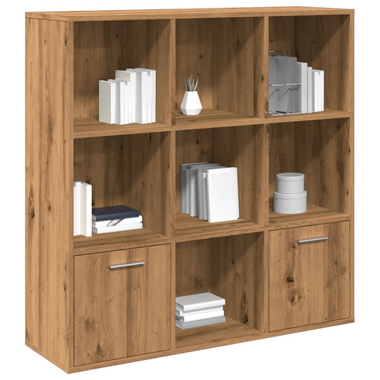 vidaXL Βιβλιοθήκη Artisan Δρυς 98x29x97,5 εκ. Επεξεργασμένο Ξύλο