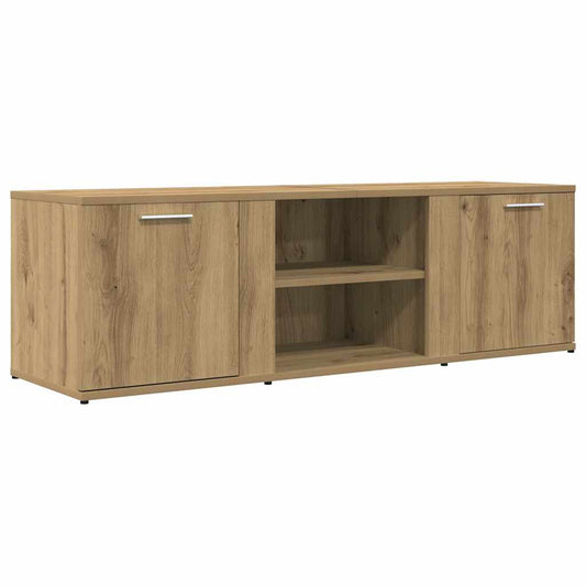 vidaXL Έπιπλο Τηλεόρασης Τεχνίτης Δρυς 120x34x37 εκ. Επεξ. Ξύλο