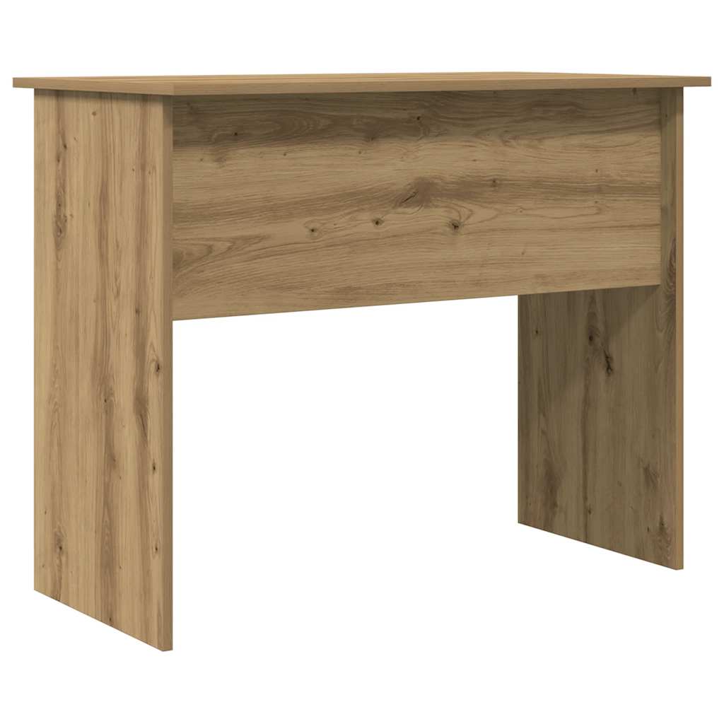 vidaXL Γραφείο Αρτισιανή Δρυς 90x50x74 εκ. από Επεξεργασμένο Ξύλο