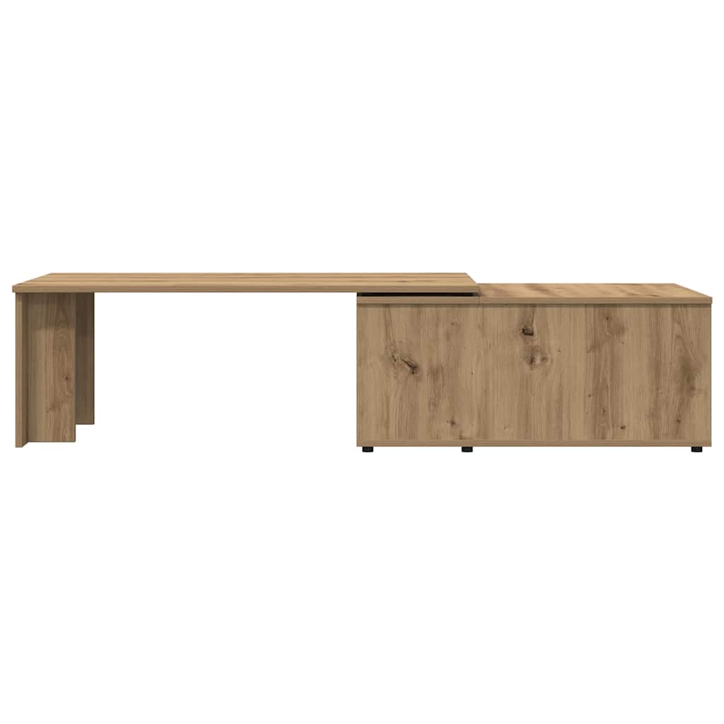 vidaXL Τραπεζάκι σαλονιού Artisan Oak 150x50x35 cm Κατασκευασμένο ξύλο