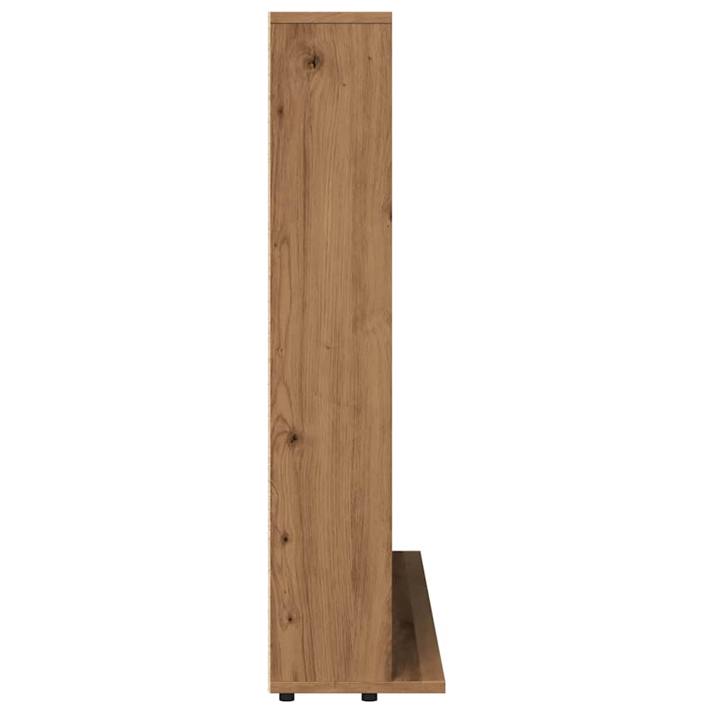 vidaXL Ντουλάπι CD Artisan Oak 100x23x89,5 cm Κατασκευασμένο ξύλο
