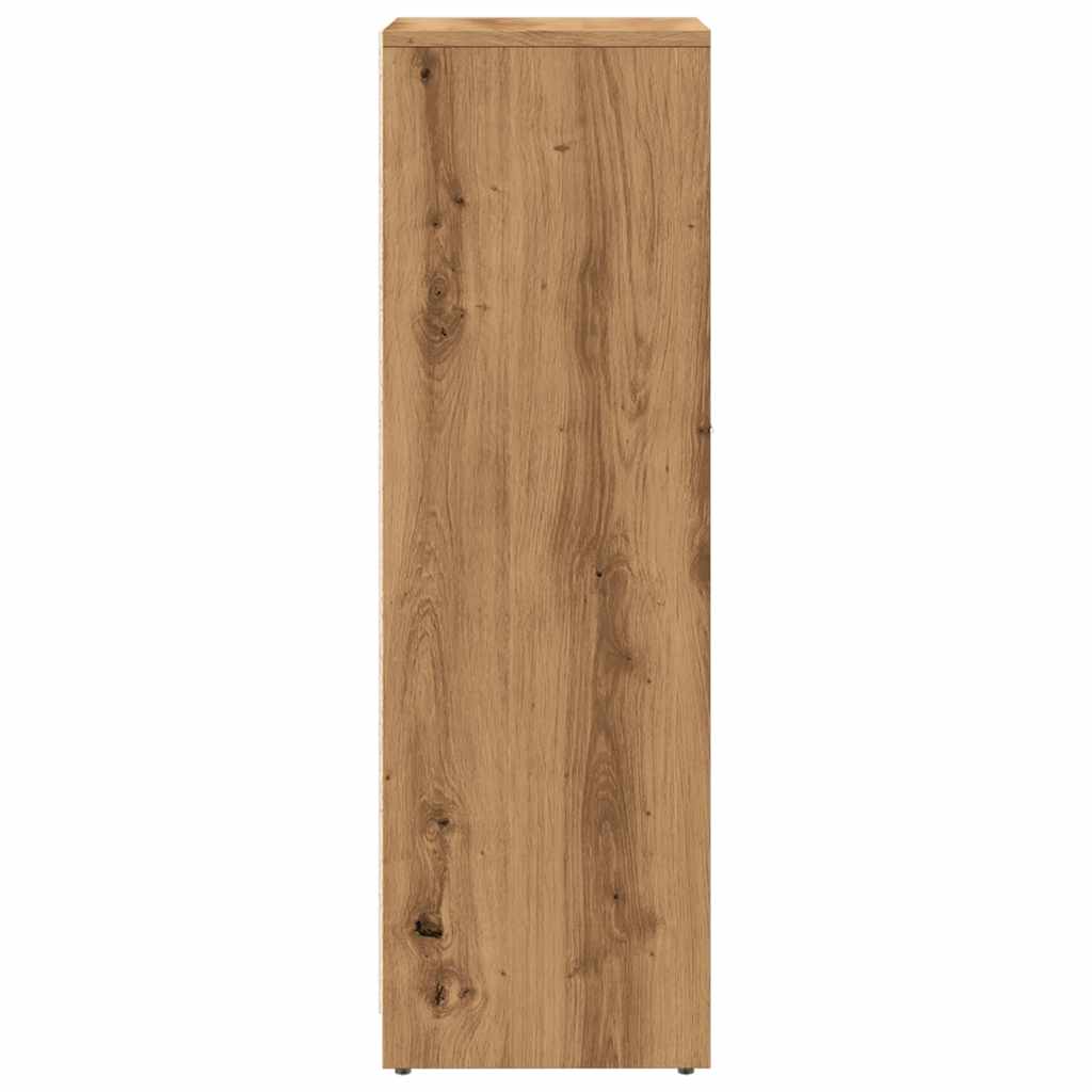 vidaXL Ντουλάπι Μπάνιου Τεχνίτης Δρυς 30x30x95 εκ. Επεξεργασμένο Ξύλο