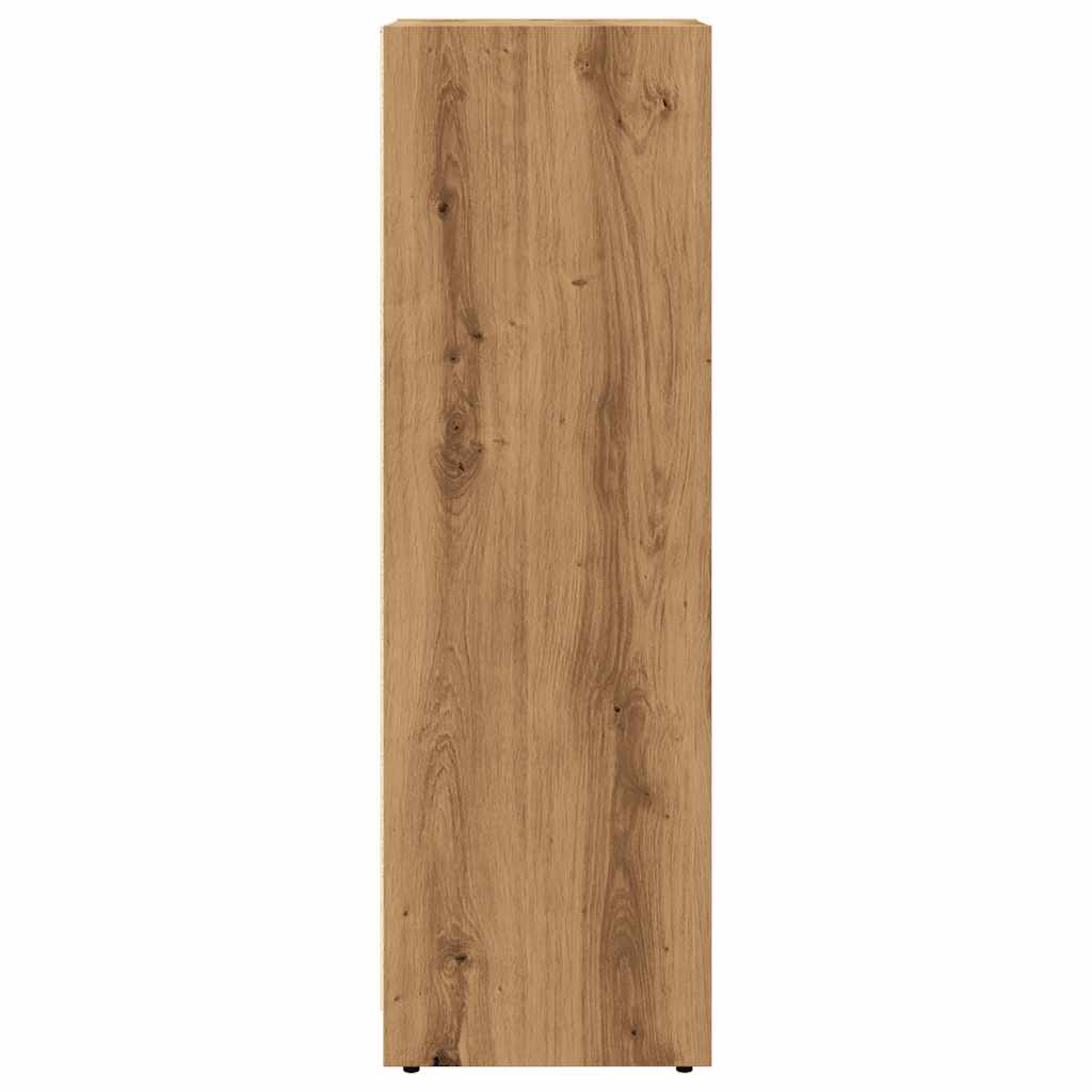 vidaXL Ντουλάπι Μπάνιου Τεχνίτης Δρυς 30x30x95 εκ. Επεξεργασμένο Ξύλο