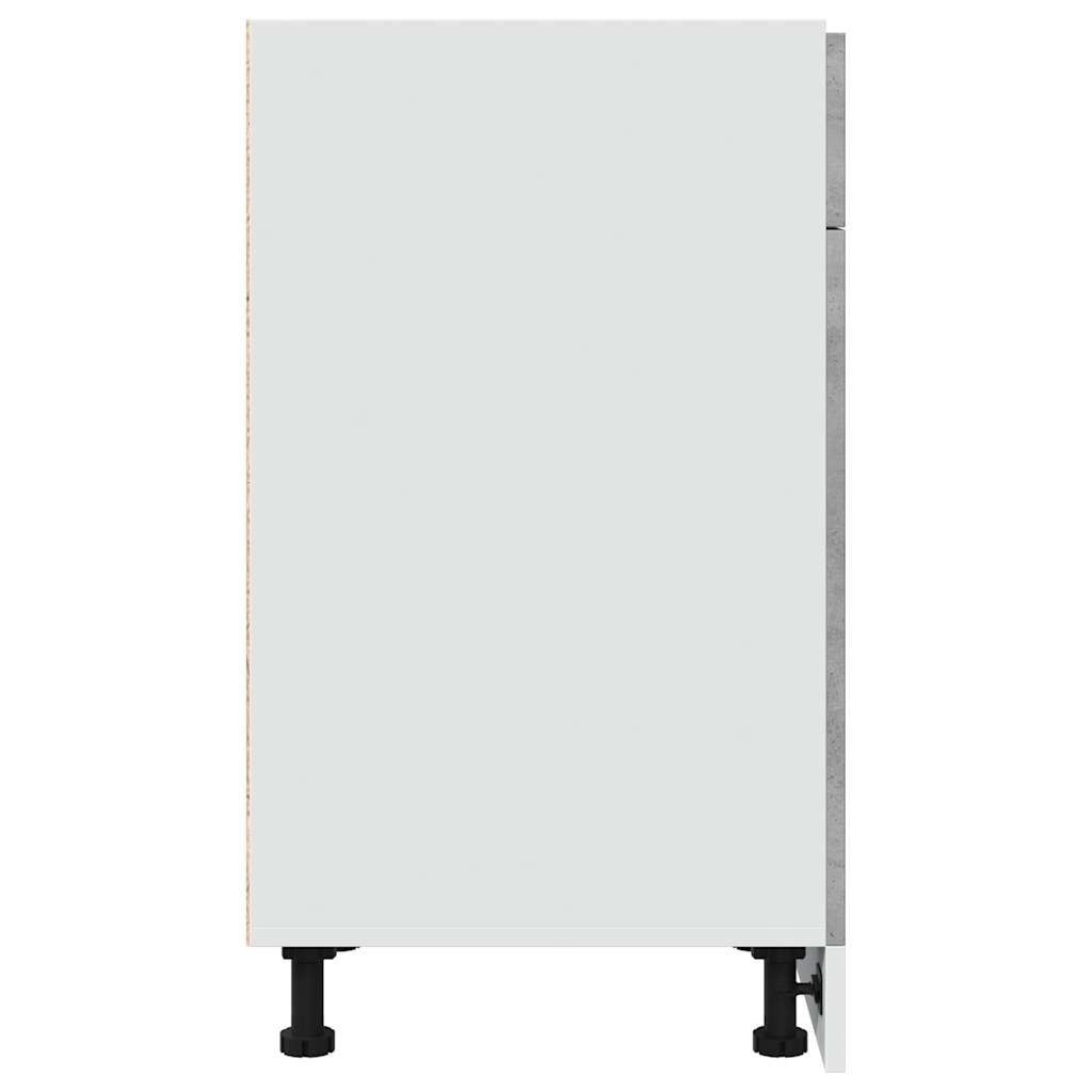 vidaXL Ντουλάπι με Συρτάρι Lyon Γκρι Σκυροδέματος 40x46x81,5 εκ