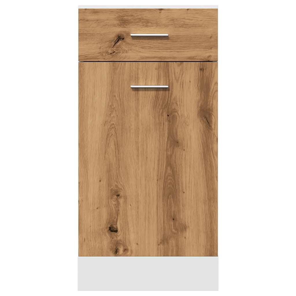 vidaXL Συρτάρι κάτω ντουλάπι Lyon Artisan Oak Κατασκευασμένο ξύλο