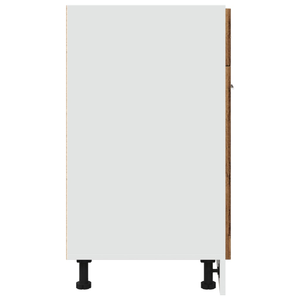 vidaXL Ντουλάπι με ΣυρτάριLyon  Παλαιό Ξύλο 60x46x81,5 εκ. Επεξ. Ξύλο
