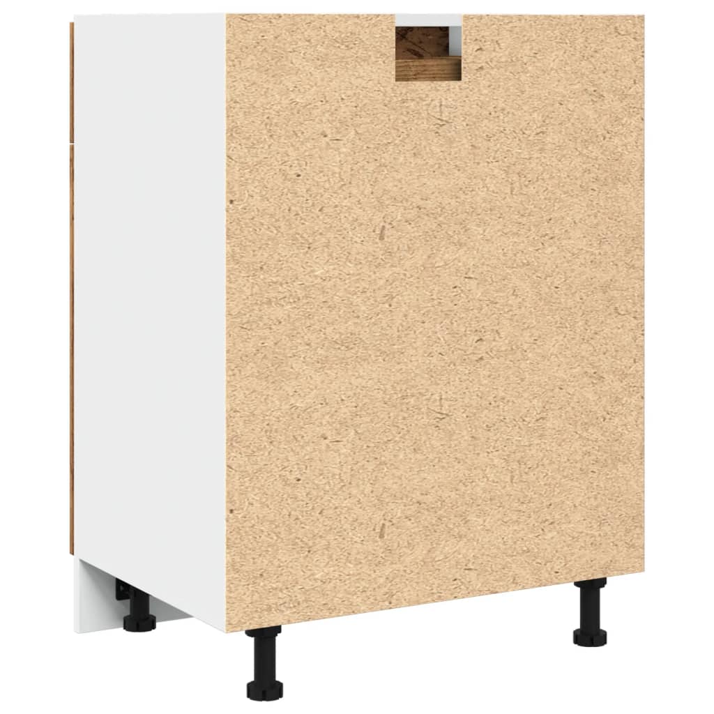 vidaXL Ντουλάπι με ΣυρτάριLyon  Παλαιό Ξύλο 60x46x81,5 εκ. Επεξ. Ξύλο