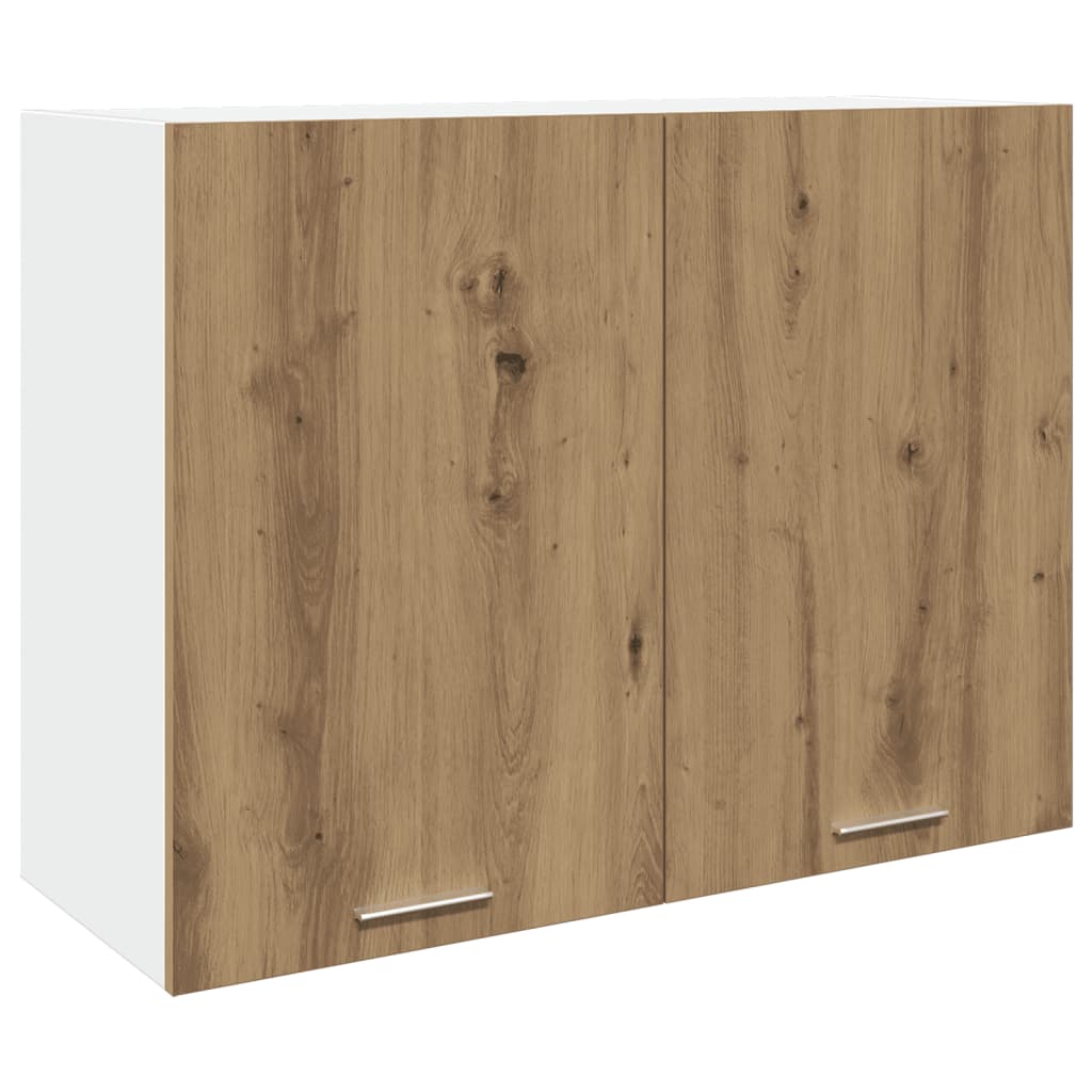 vidaXL Ντουλάπι Κρεμαστό Lyon Καφέ Δρυς 80x31x60εκ. Επεξεργασμένο Ξύλο