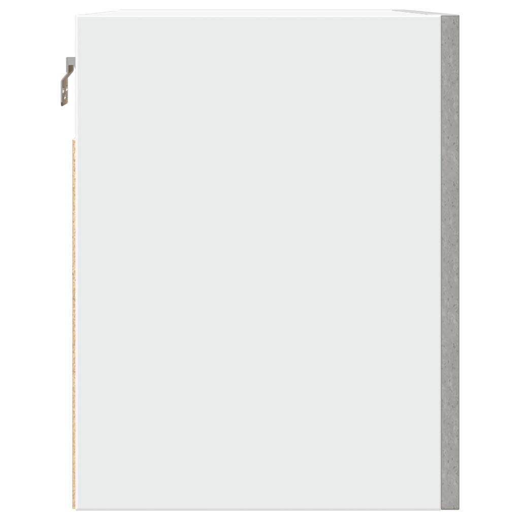 vidaXL Κρεμαστό Ντουλάπι "Lyon" Γκρι Σκυρόδεμα 60x31x40 εκ. από Τεχνητό Ξύλο