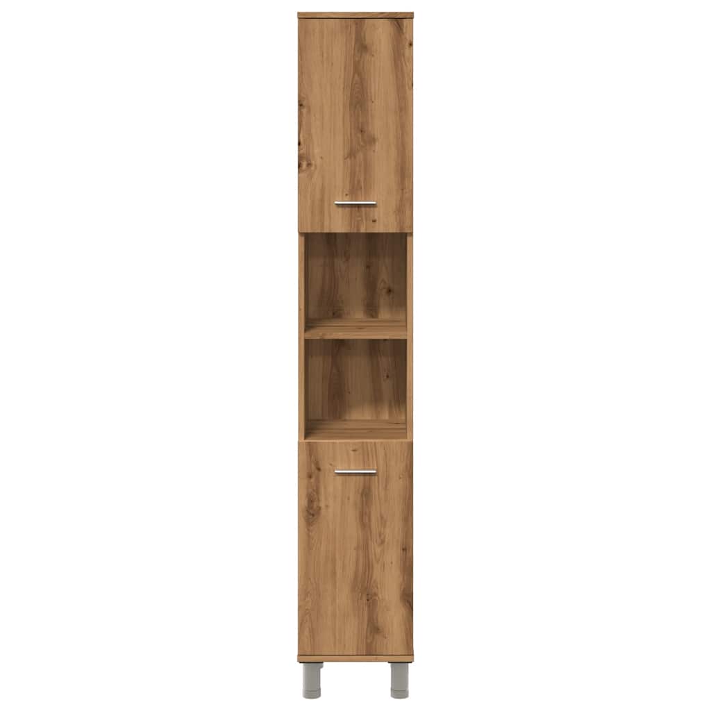 vidaXL Ντουλάπι μπάνιου Artisan Oak 30x30x179 cm Κατασκευασμένο ξύλο