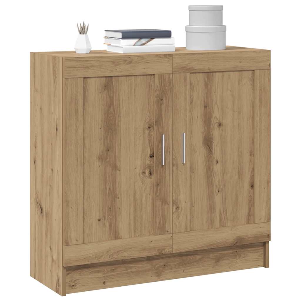 vidaXL Βιβλιοθήκη Artisan Δρυς 82,5x30,5x80 εκ. Επεξεργασμένο Ξύλο