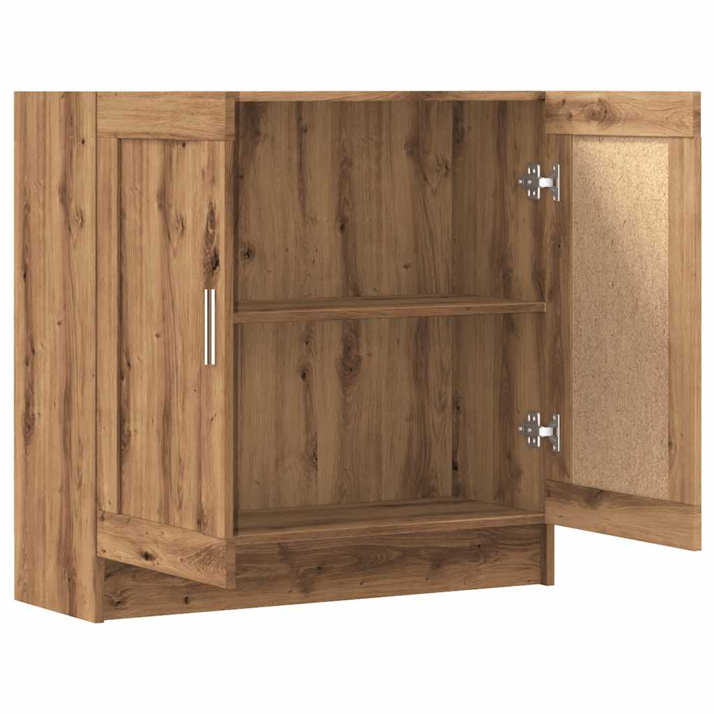 vidaXL Βιβλιοθήκη Artisan Δρυς 82,5x30,5x80 εκ. Επεξεργασμένο Ξύλο