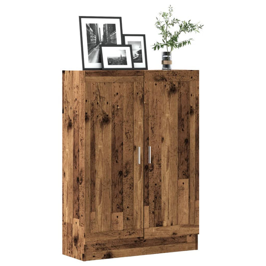 vidaXL Βιβλιοθήκη Παλαιό Ξύλο 82,5 x 30,5 x 115 εκ. Επεξ. Ξύλο