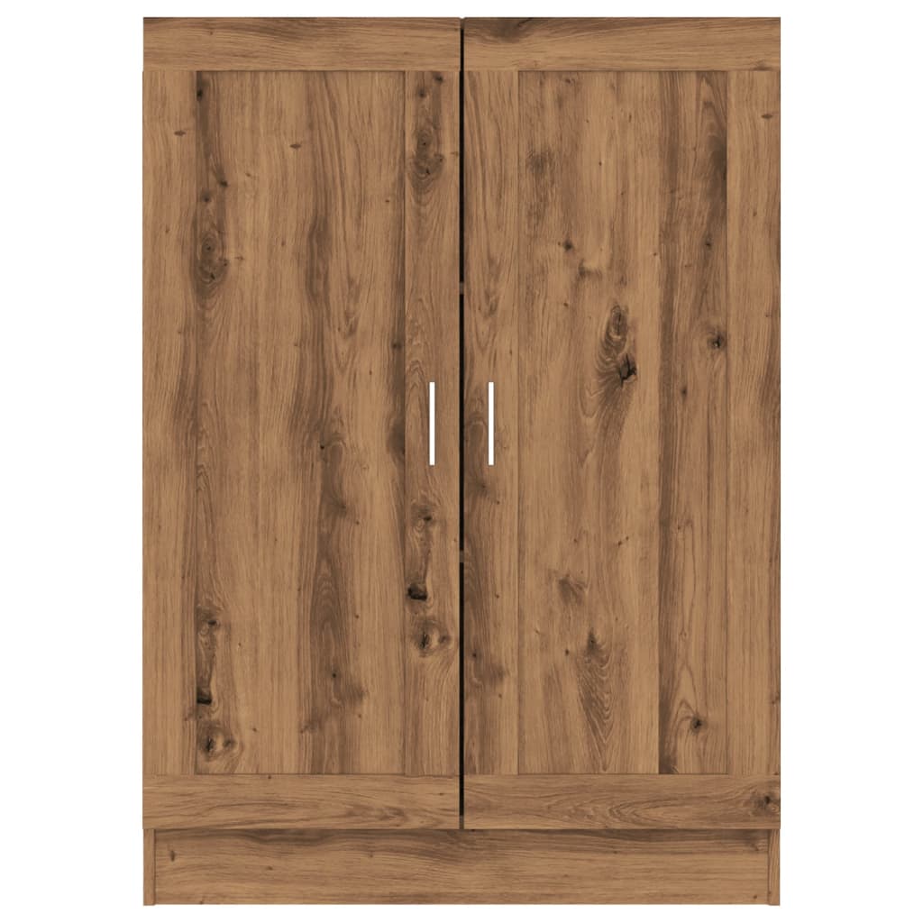 vidaXL Βιβλιοθήκη Artisan Δρυς 82,5x30,5x115 εκ. Επεξεργασμένο Ξύλο