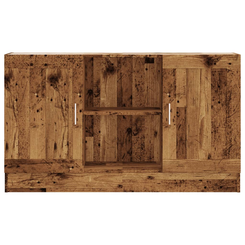 vidaXL Μπουφές Όψη Παλαιού Ξύλου 120x30,5x70 εκ. Επεξεργασμένο Ξύλο