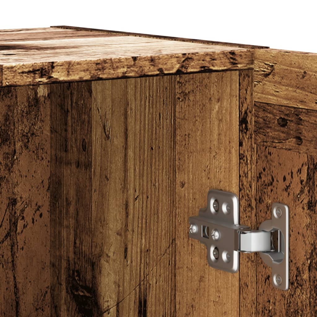 vidaXL Μπουφές Όψη Παλαιού Ξύλου 120x30,5x70 εκ. Επεξεργασμένο Ξύλο