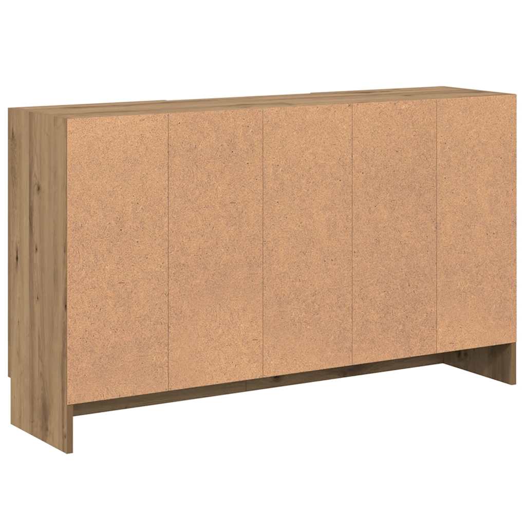 vidaXL Μπουφές Αρτισιανή Δρυς 120x30,5x70εκ. από Επεξεργασμένο Ξύλο