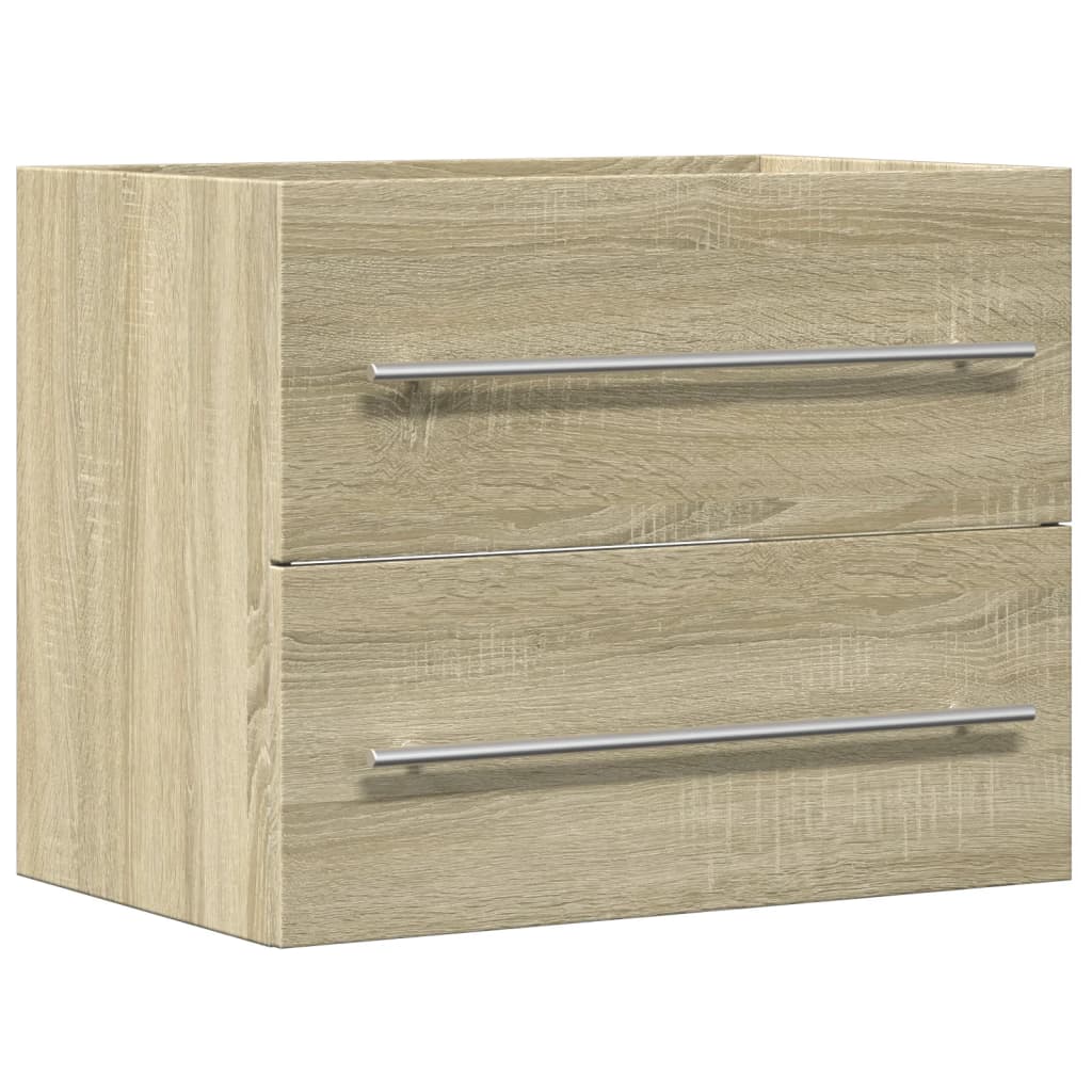 vidaXL Ντουλάπι Νιπτήρα Sonoma Δρυς 60 x 38,5 x 48 εκ. από Επεξ. Ξύλο