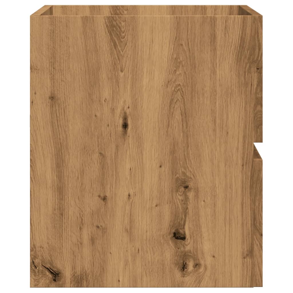 vidaXL Ντουλάπι Μπάνιου Αρτισιανή Δρυς 60x38,5x45 εκ. Επεξ. Ξύλο