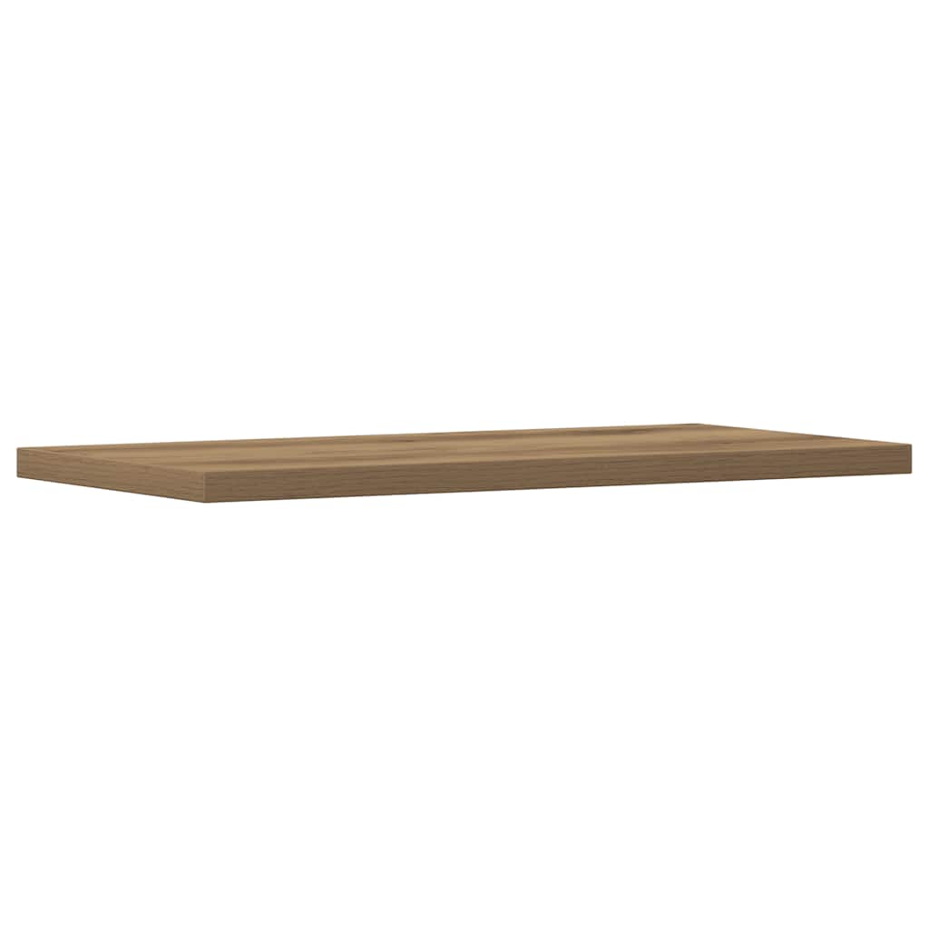 vidaXL Ράφια Τοίχου 4 τεμ. Artisan Δρυς 40x20x1,5εκ. από Επεξεργ. Ξύλο