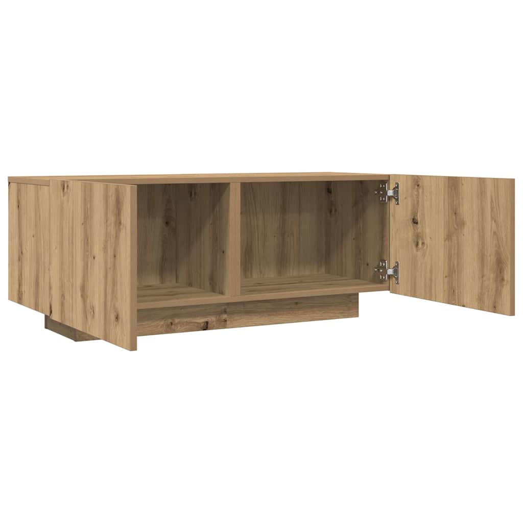 vidaXL Έπιπλο Τηλεόρασης Artisian Δρυς 100x35x40 εκ Επεξεργασμένο Ξύλο