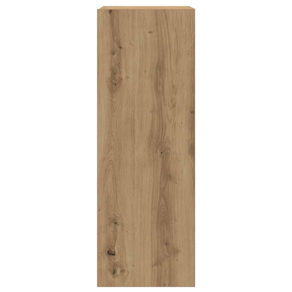 vidaXL Σετ ντουλάπι τηλεόρασης 2 τεμαχίων Artisan Oak Ξύλο μηχανής
