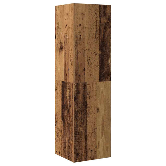 ντουλάπι τηλεόρασης vidaXL Παλιό ξύλο 30,5x30x110 cm Ξύλινη κατασκευή