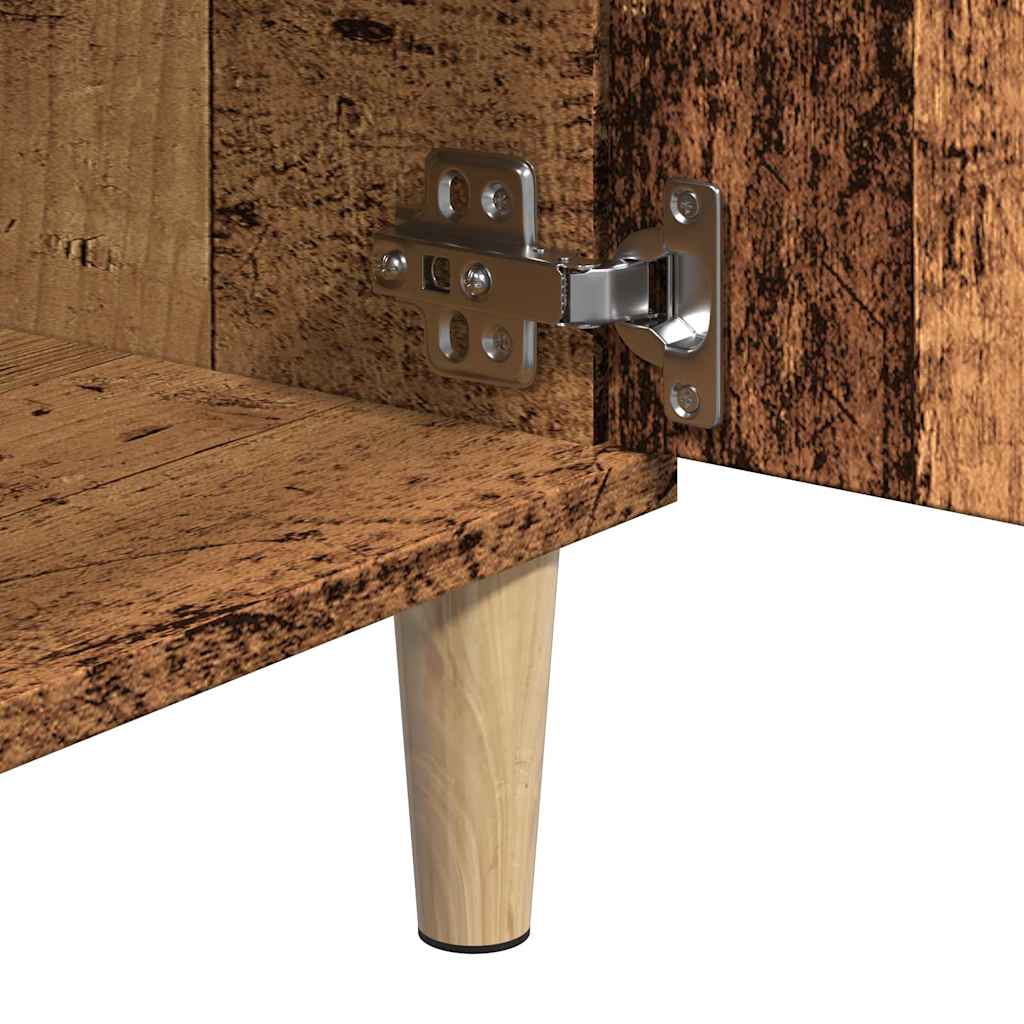 vidaXL Έπιπλο Τηλεόρασης Παλιό Ξύλο 102x35x50 εκ. από Μοριοσανίδα