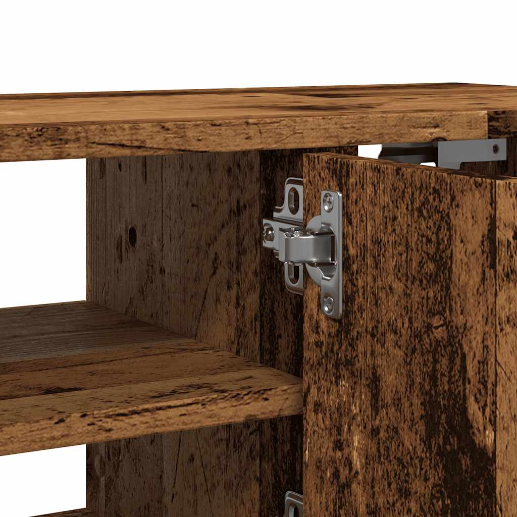 ντουλάπι τοίχου vidaXL Παλιό ξύλο 101x30x29 cm Κατασκευασμένο ξύλο